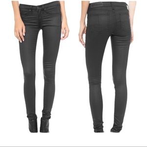Rag & Bone Black Jeggings 25